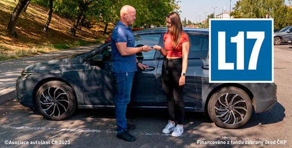 Jaký trest hrozí sedmnáctiletému řidiči (L17), který bude řídit motorové vozidlo skupiny…
