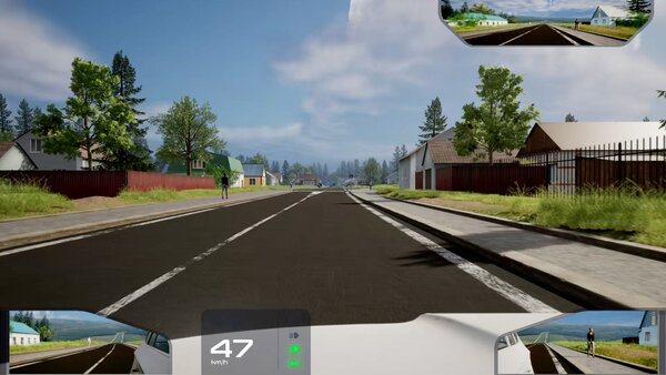 Cyklista starší 10 let ve vyobrazené dopravní situaci