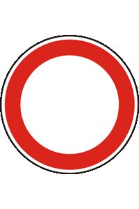 Tato dopravní značka znamená: Zákaz vjezdu všech vozidel (v obou směrech).