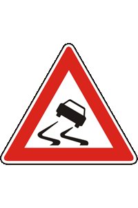 Tato dopravní značka: Upozorňuje na místo nebo úsek pozemní komunikace, kde může dojít ke…