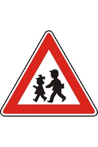 Tato dopravní značka upozorňuje na místo nebo úsek pozemní komunikace