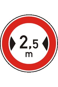 Tato dopravní značka zakazuje vjezd vozidel, jejichž